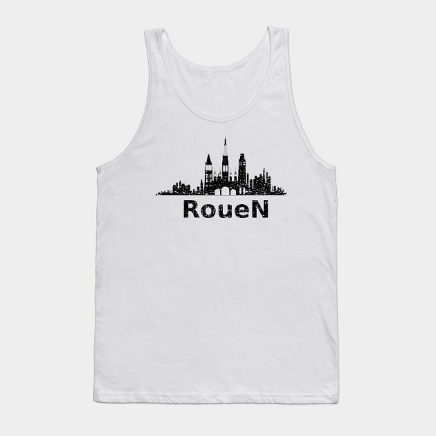 Rouen City - World Cities Series by 9BH Tank Top by JD by BN18 